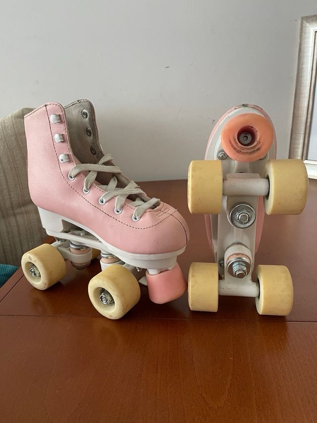 Patines rosas Oxelo talla 32/ 33