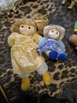 Bambole di stoffa vintage