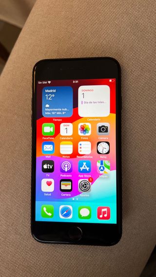 iPhone SE 2020 Nero (Batteria da riparare)