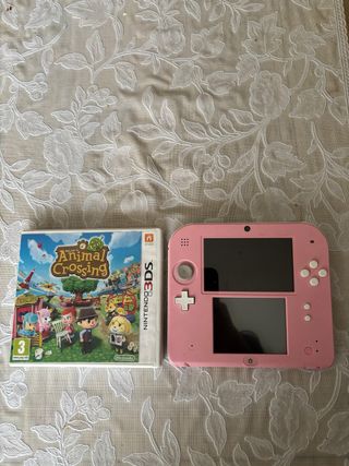 Nintendo 2DS Rosa + Animal Crossing: New Leaf