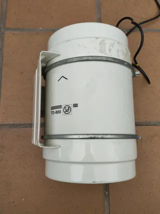 Extractor Helicoidal S&P TD-800