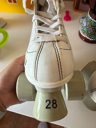 Patines School blancos