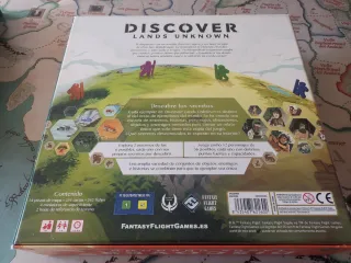 Discover Lands Unknown Juego de Mesa