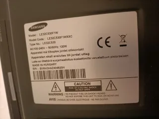 Samsung LE32C530F1WXXC TV 32