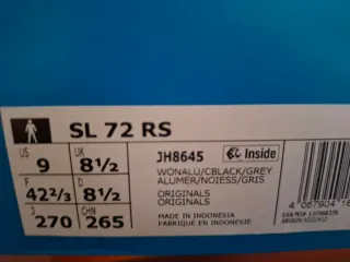 Adidas SL 72 Talla 42.5 Beige/Gris