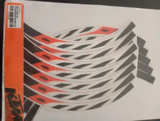 Pegatinas KTM llantas Excell