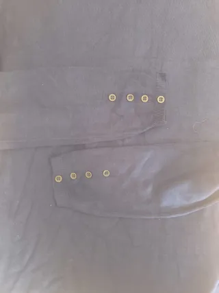 Jersey cuello alto azul