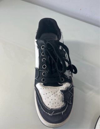 Zapatos Y2K Paco Gil Negros y Blancos