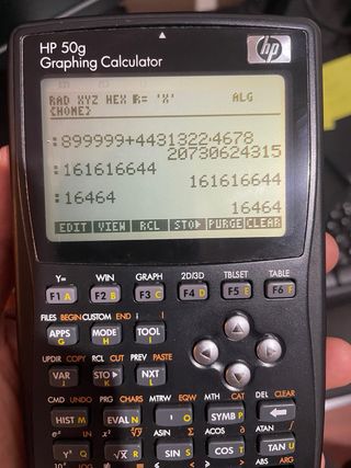 Calculadora Gráfica HP 50g