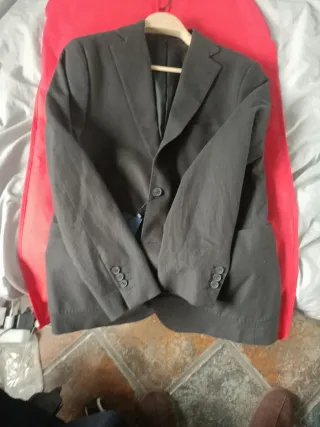 Americana gris invierno nueva