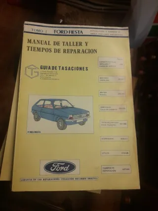 Guía tasaciones - Manual de taller