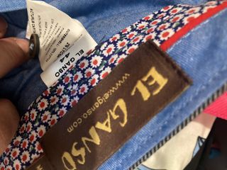 Pantalón El Ganso T44 Espiga Gris Recto