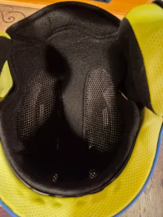 Casco esquí azul Decathlon Piste 500 niño y guante