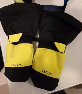 Casco esquí azul Decathlon Piste 500 niño y guante