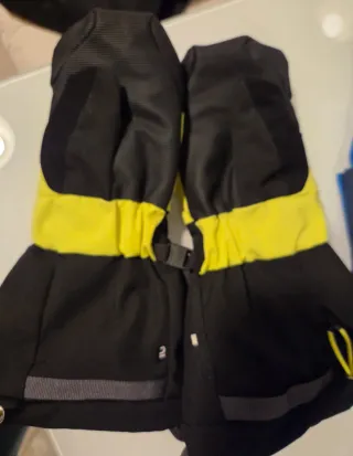 Casco esquí azul Decathlon Piste 500 niño y guante