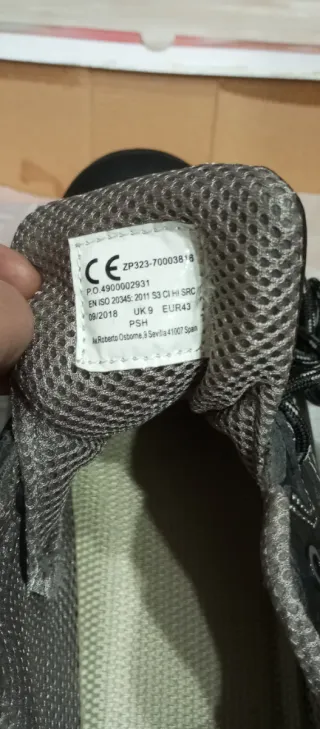 Zapatos de seguridad ITURRI Talla 43