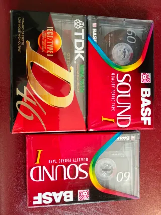 Nr. 3 cassette audio BASF TDK