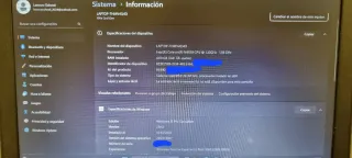 Portátil Lenovo 120GB 4GB RAM