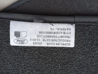 Alfombrillas Ford Connect Negras