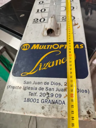 Termómetro antiguo Multiopticas Lizancos