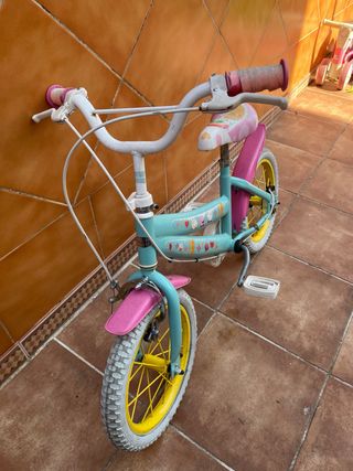 Bicicleta Peppa Pig niña