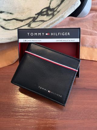 Cartera Tommy Hilfiger Hombre Negra