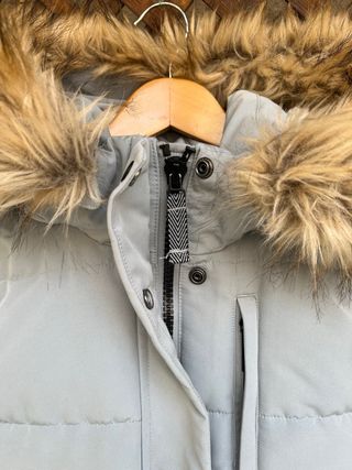Cazadora bomber Superdry capucha gris