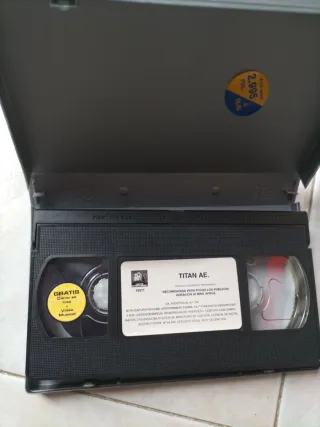 Cinta VHS Titan A.E. Animada