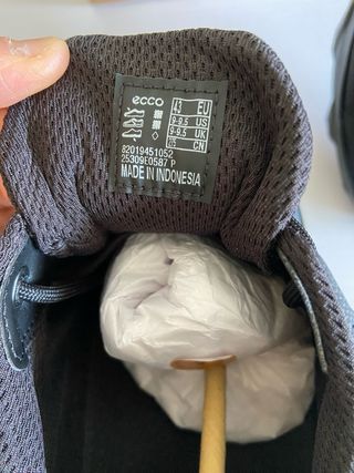 Zapatillas de montaña Ecco Mx Hombre Negras