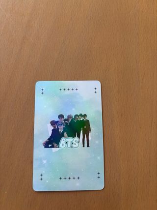 Photocard Suga BTS kpop