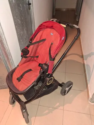 Trío Carro Bebé: Silla, Capazo y Maxicosi
