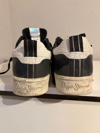 Zapatillas Pepe Jeans Mujer Negras