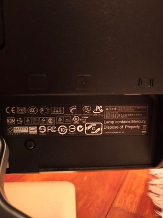 Monitor HP 2009v 20 Negro/Plata