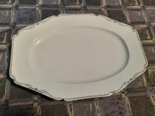 Vassoio vintage Bavaria in ceramica