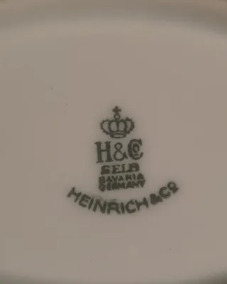 Vassoio vintage Bavaria in ceramica