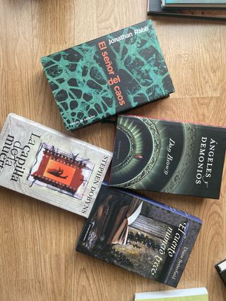 LOTE 4 NOVELAS MISTERIO TAPA DURA