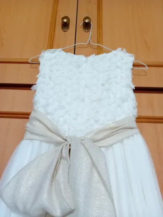 Vestido Comunión Niña Talla 14