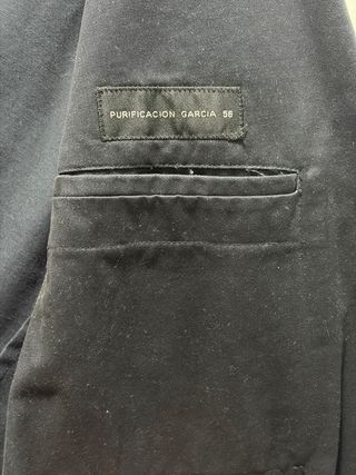 Chaqueta Purificación García Negra