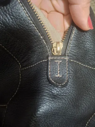 Mochila Ralph Lauren Negra Piel