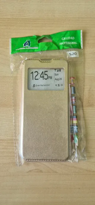 Funda Samsung S20 Dorada