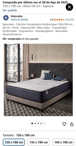 Canape abatible+colchon