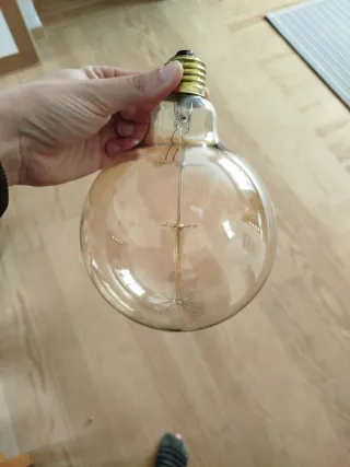 Bombilla Decorativa Globo G125 DH Filamento Carbon