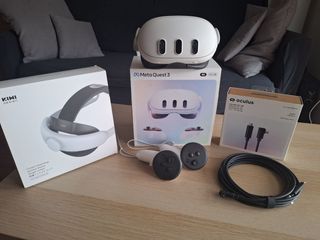 Meta Quest 3 512GB + Cavo Link + Fascia KIWI