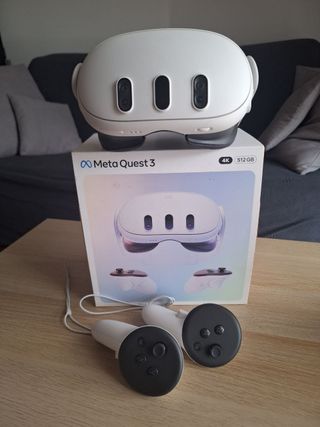 Meta Quest 3 512GB + Cavo Link + Fascia KIWI