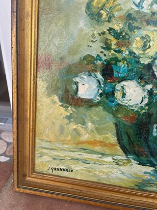 Cuadro Óleo J. GRUNVALO