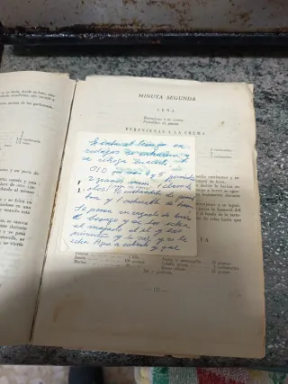 Libro cocina 1955