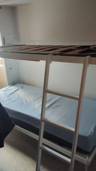 Litera plegable con armarios
