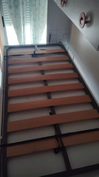 Litera plegable con armarios