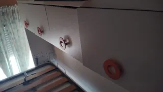 Litera plegable con armarios