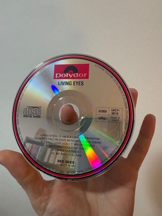 Bee Gees Living Eyes CD Japón 1981-2004